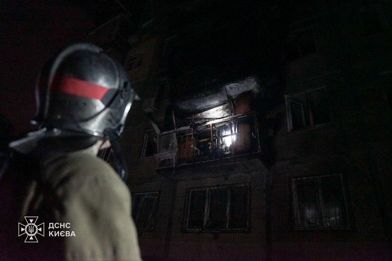 Падіння уламків БПЛА на Солом'янці в Києві: постраждали 9 людей, серед них дитина